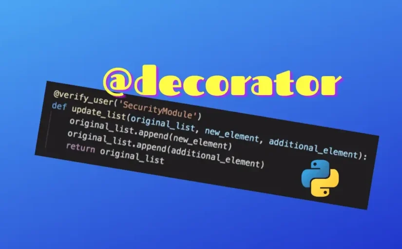 Как работают декораторы Python