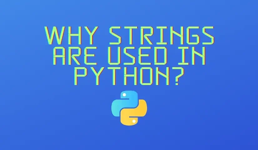 Почему строки используются в Python? [Учебник для начинающих]